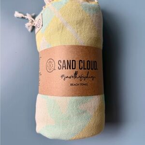 Sand Cloud Beach Towel - Turtle Plaid